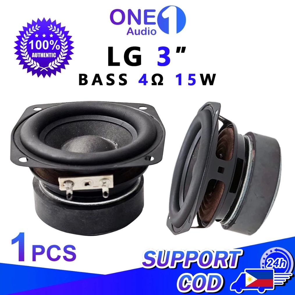 KODE A29P OneAudio LG 3inch 4  15W Bass Subwoofer Speaker Car Stereo JBL Car Speaker Tweeter JBL Und