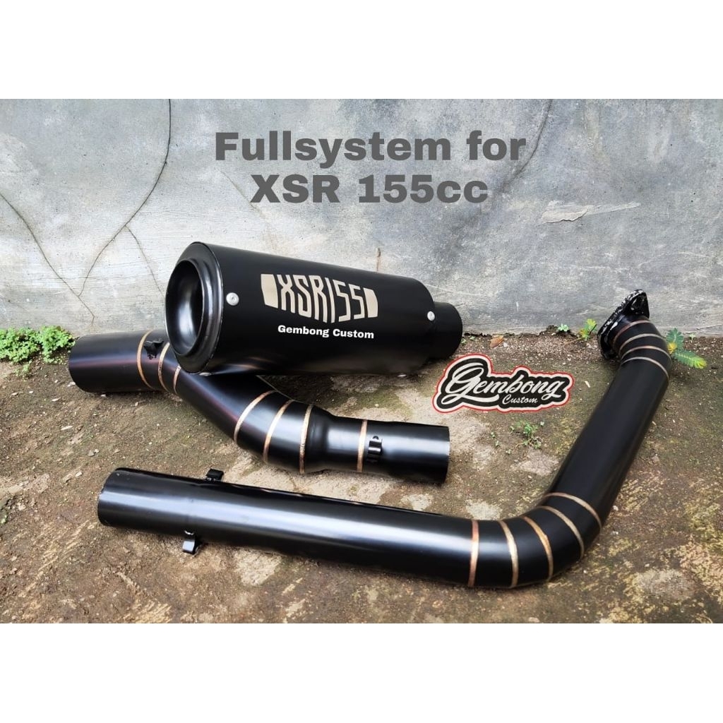 Knalpot Custom XSR 155