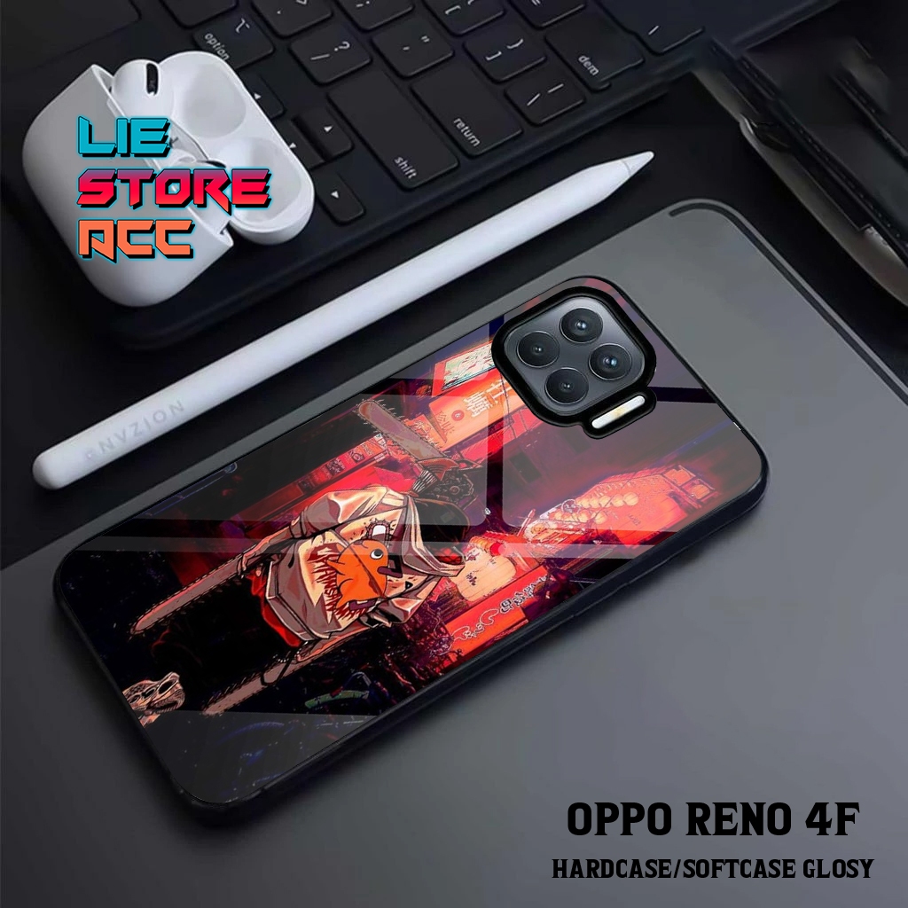 liestore_acc Case OPPO RENO 4 / RENO 4F / RENO 4 PRO Motif [ DENJI ] Hp Glossy Casing Hardcase Softc