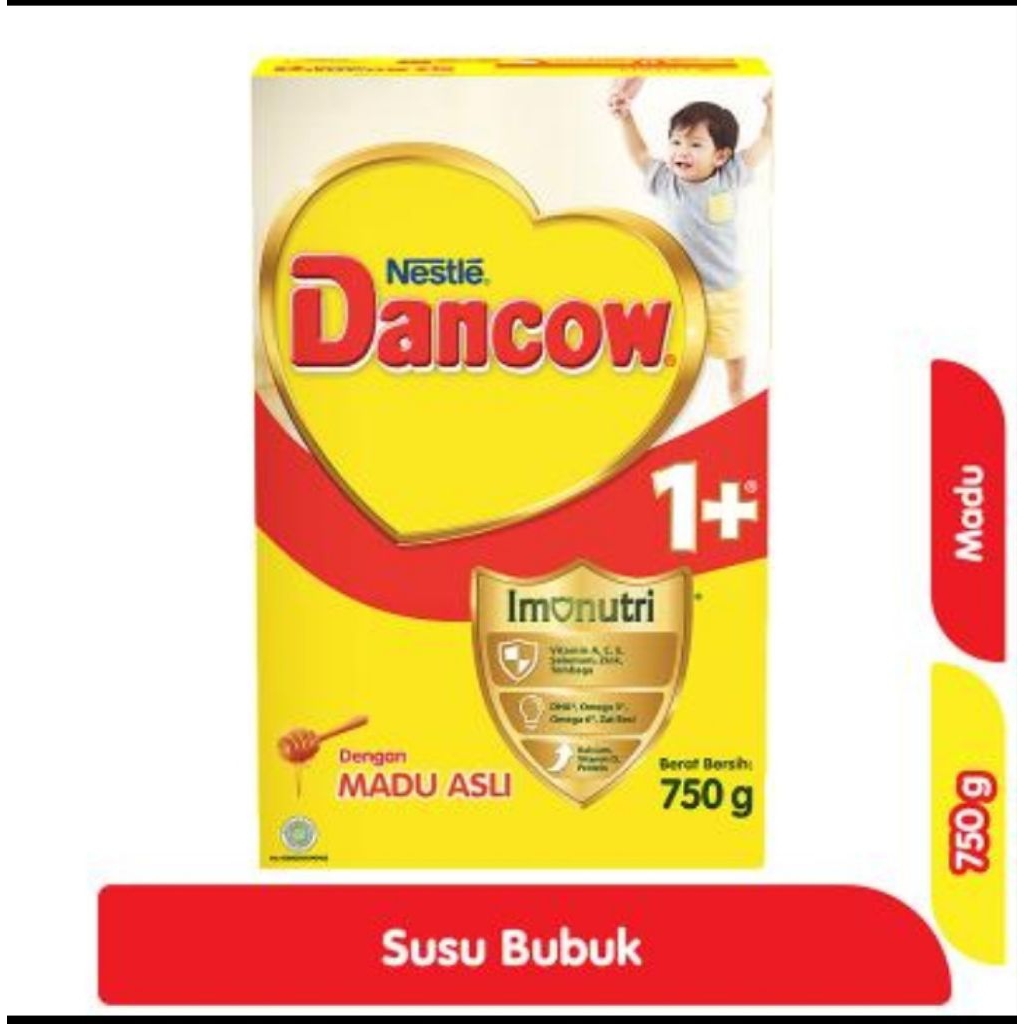 

dancow 1+ madu 750g
