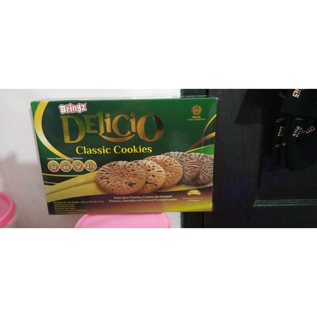 

delicio classic cookies 246gr isi 6 pack