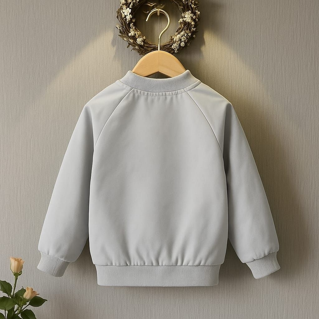 JAKET ANAK LAKI LAKI LAKI/PEREMPUAN, JAKET PARASUT POLOS