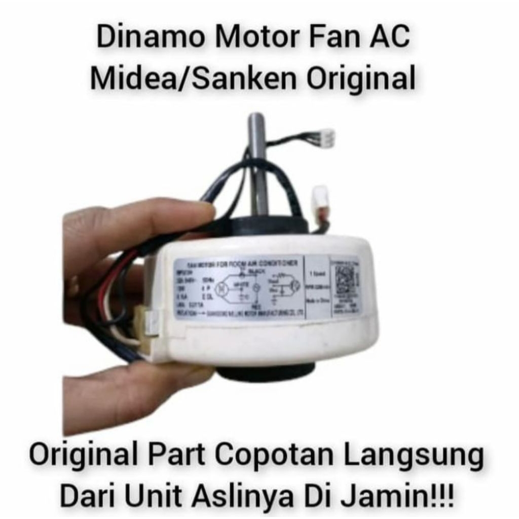 Dinamo Motor Fan AC Midea/Sanken Origina
