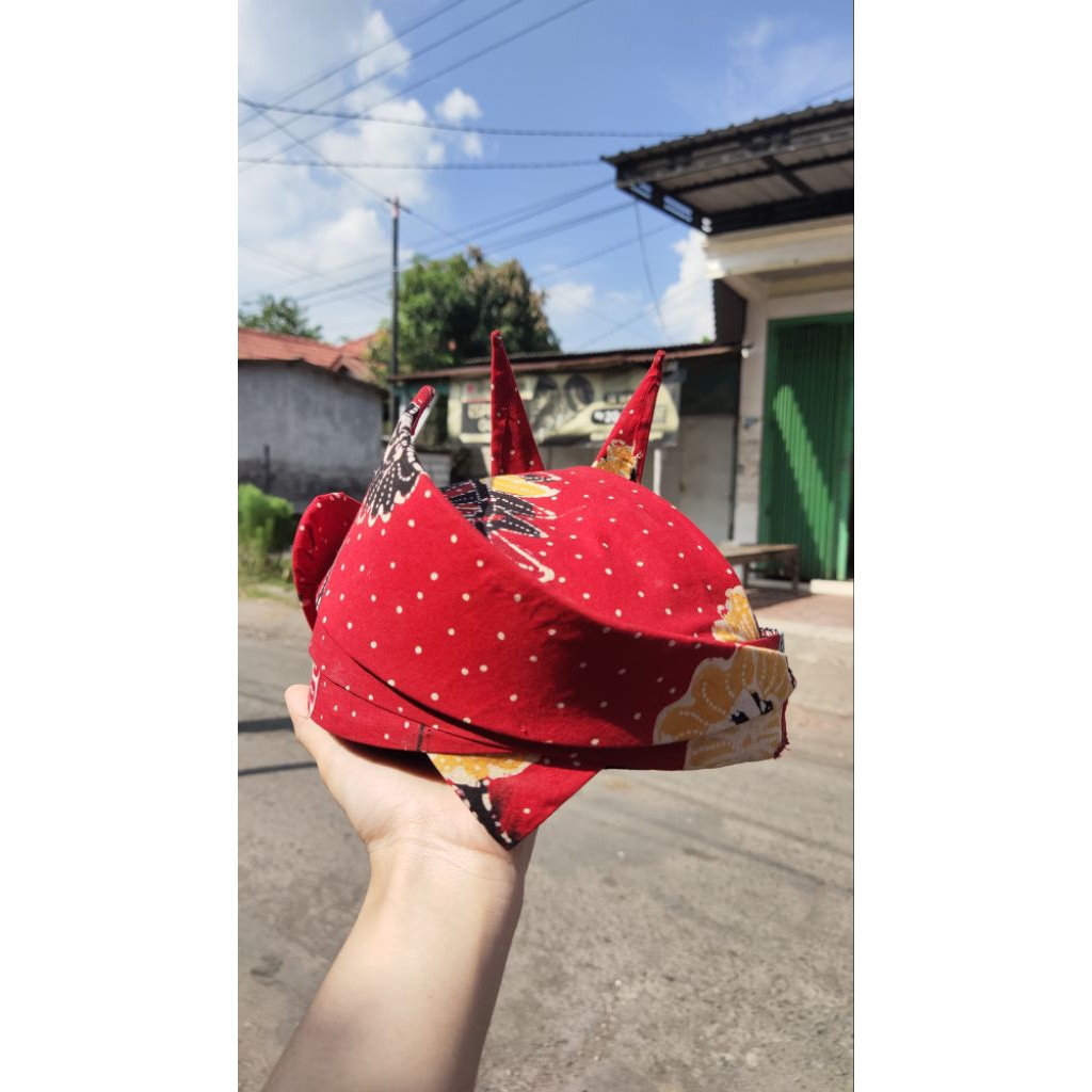 blangkon pacul gowang khas sidoarjo