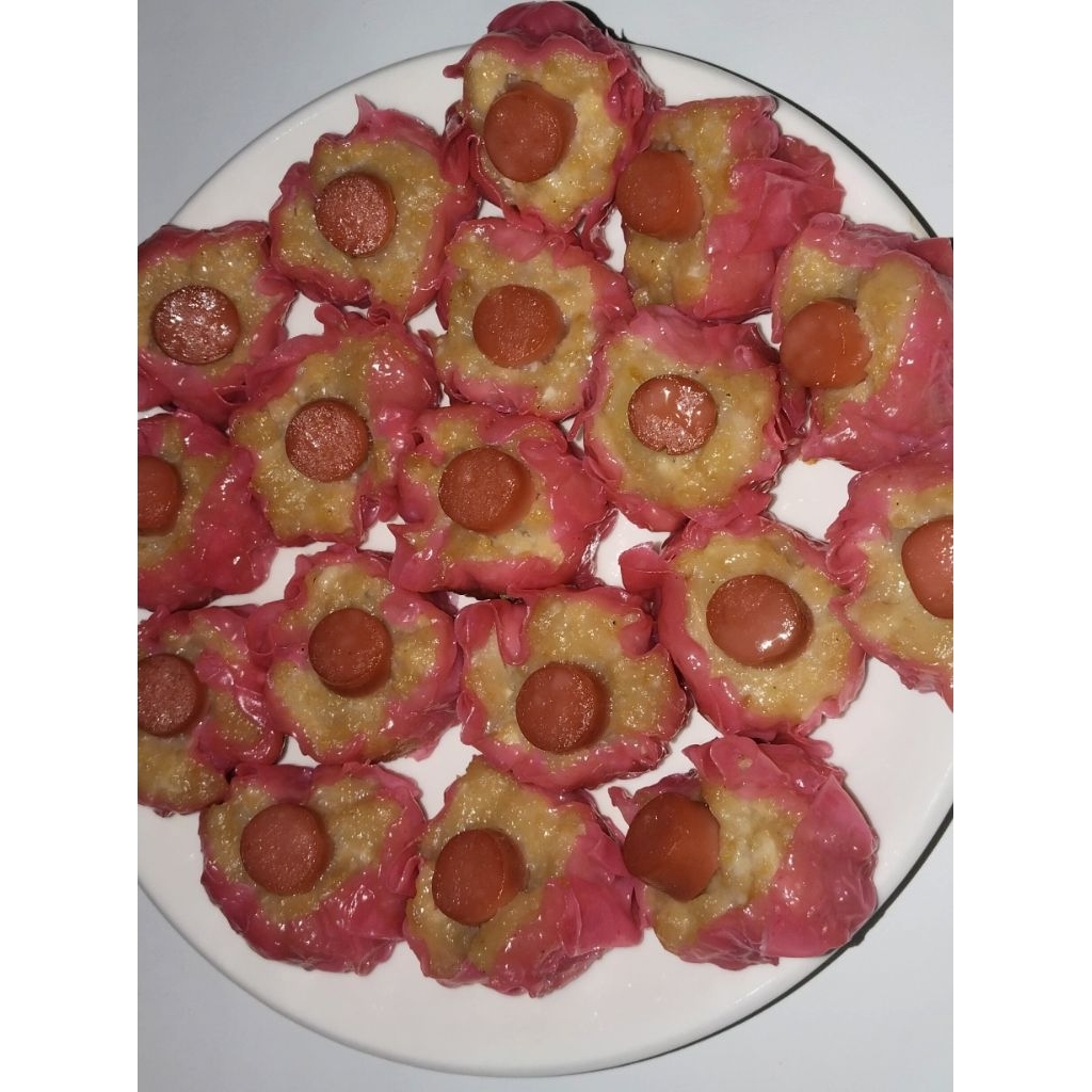 

DIMSUM AYAM TOPPING SOSIS ISI 15 FREE SAUS COCOLAN