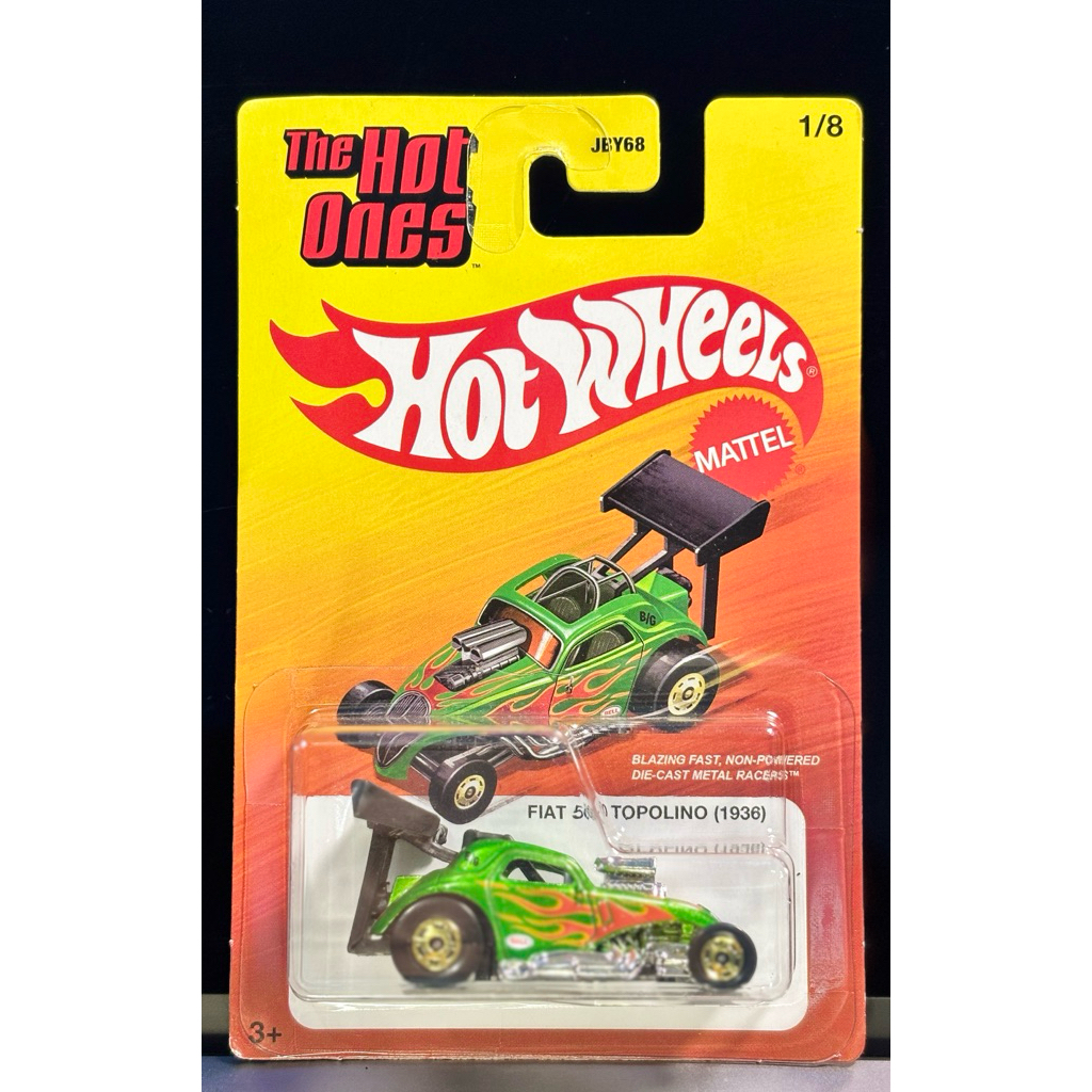 Hotwheels The Hot Ones FIAT 500 Topolino