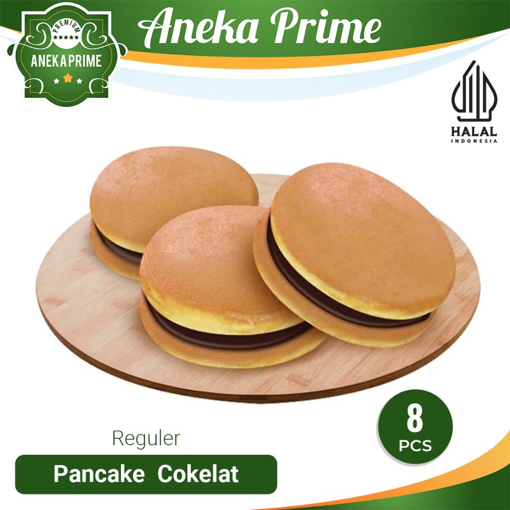 

Pancake Susu Cokelat - Isi 8pcs