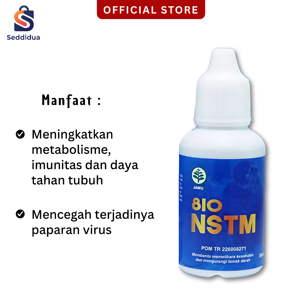 810 NSTM / Bio Nstm Penambah Daya Tahan Tubuh Penurun Gula Darah Penurun Kolesterol