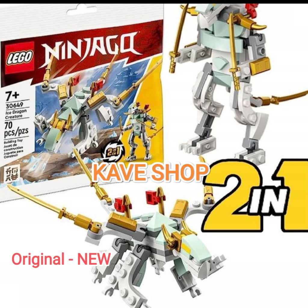 LEGO 30649 Ninjago : Ice Dragon Creature