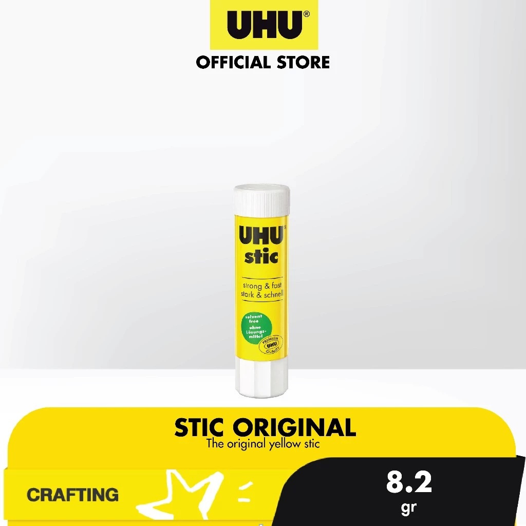 

Lem UHU stic 8.2gr Glue Stick Lem Batang