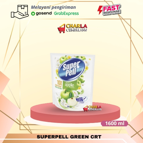 SUPERPELL GREEN CRT 1600ML