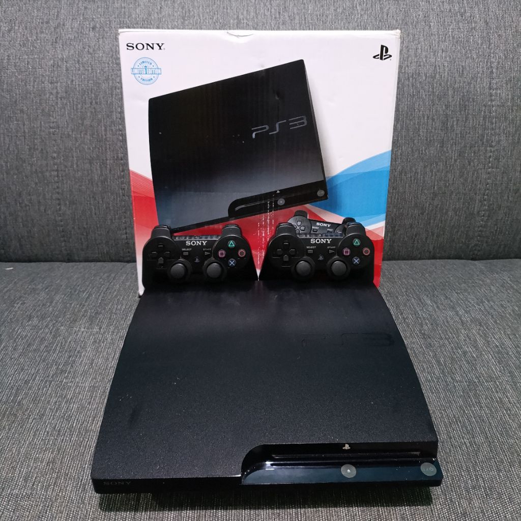 PS3 SLIM CFW SERI 25 500GB SECOND FULLSET MULUS NOMINUS