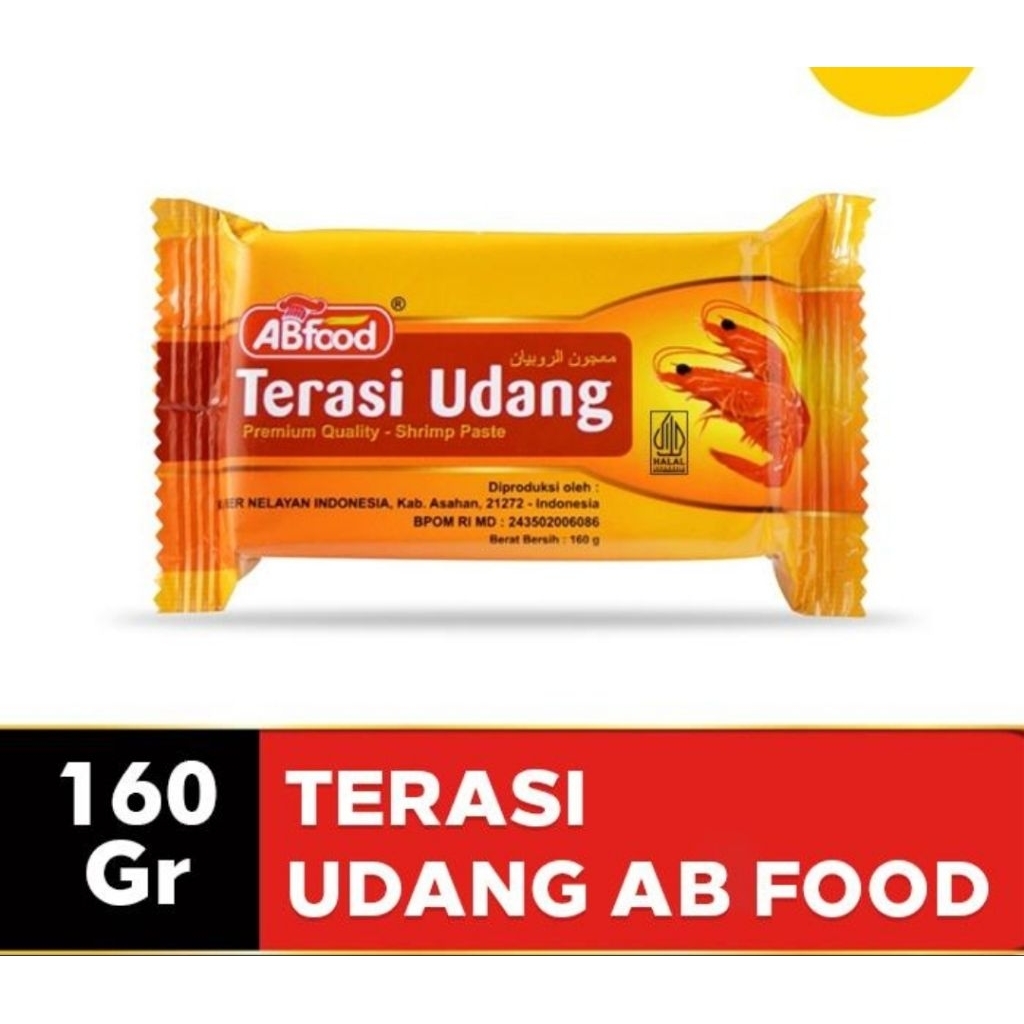 

Terasi Udang Bangka ABFood Premium Asli 160gr