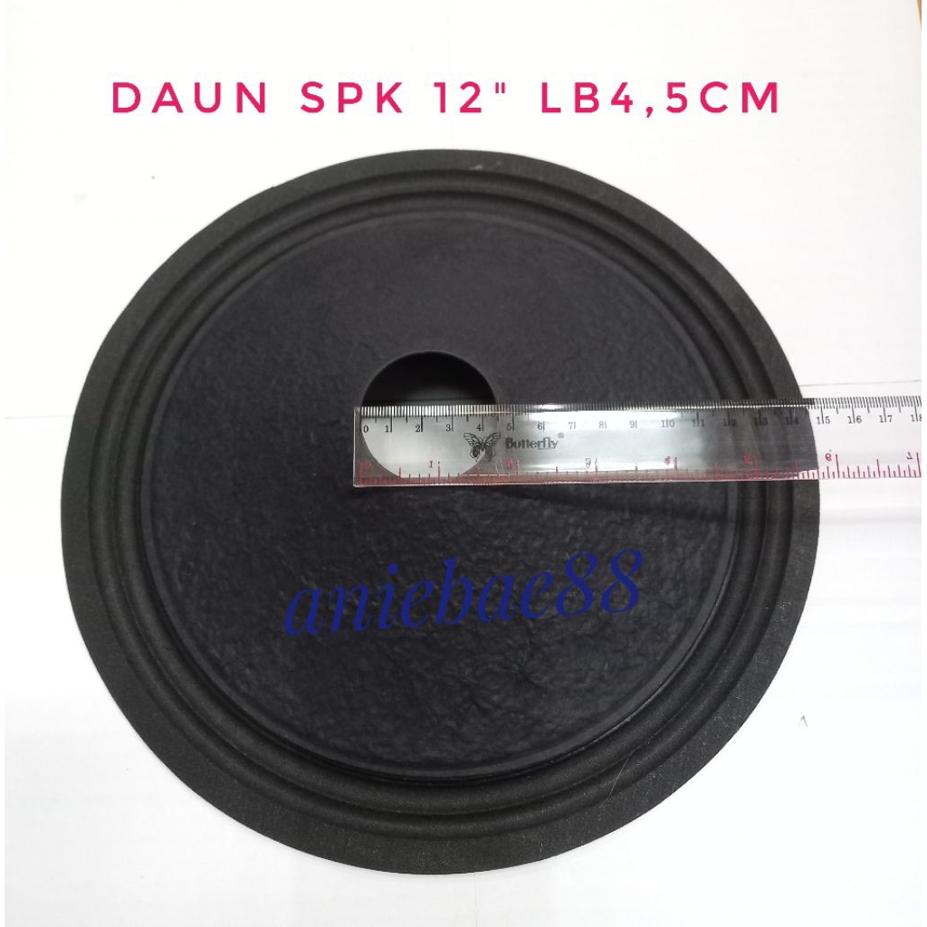 Daun speaker kertas speaker 12inch kulit jeruk LB4,5cm