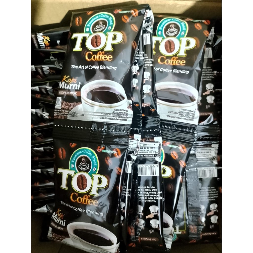 

TOP kopi murni 7g x 10 sachet renteng