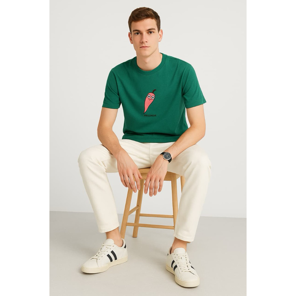 T Shirt Pull Bear Orgnl Pria