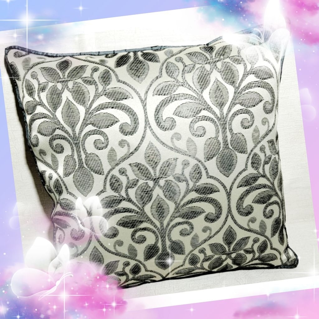 SARUNG BANTAL KURSI SOFA 40x40 . LARROSA NEW 6 BANTAL 1 TAPLAK , BAHAN TEBAL SOFA PREMIUM