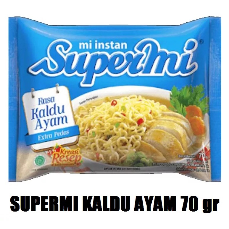 

Supermi Mie Kaldu Ayam 60Gr