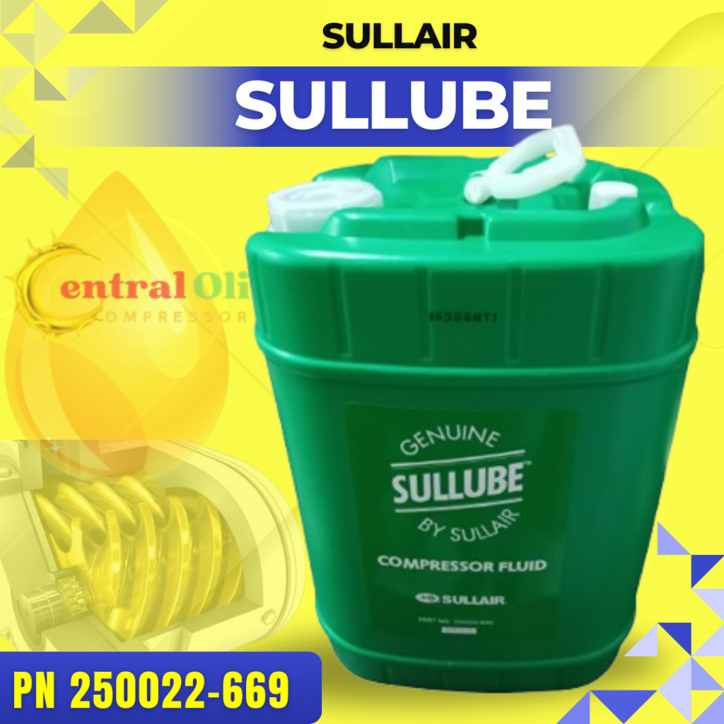 Oli Kompresor Sullube PN 250022-669 Sullair Rotary Compressor Fluid