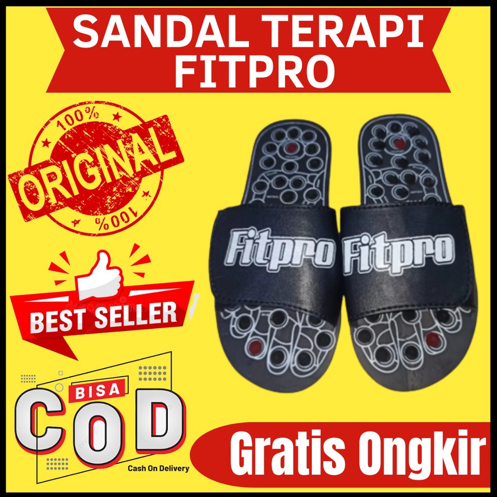 KODE Y62H Sandal Fitpro sandal terapi Rematik Selop refleksi Selipar kesehatan Refleksi akupuntur se