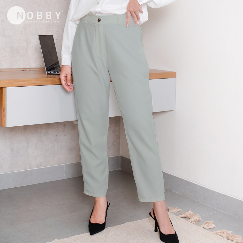 KODE U77C Nobby Bismah Pants Celana Panjang Wanita Formal Casual Pants