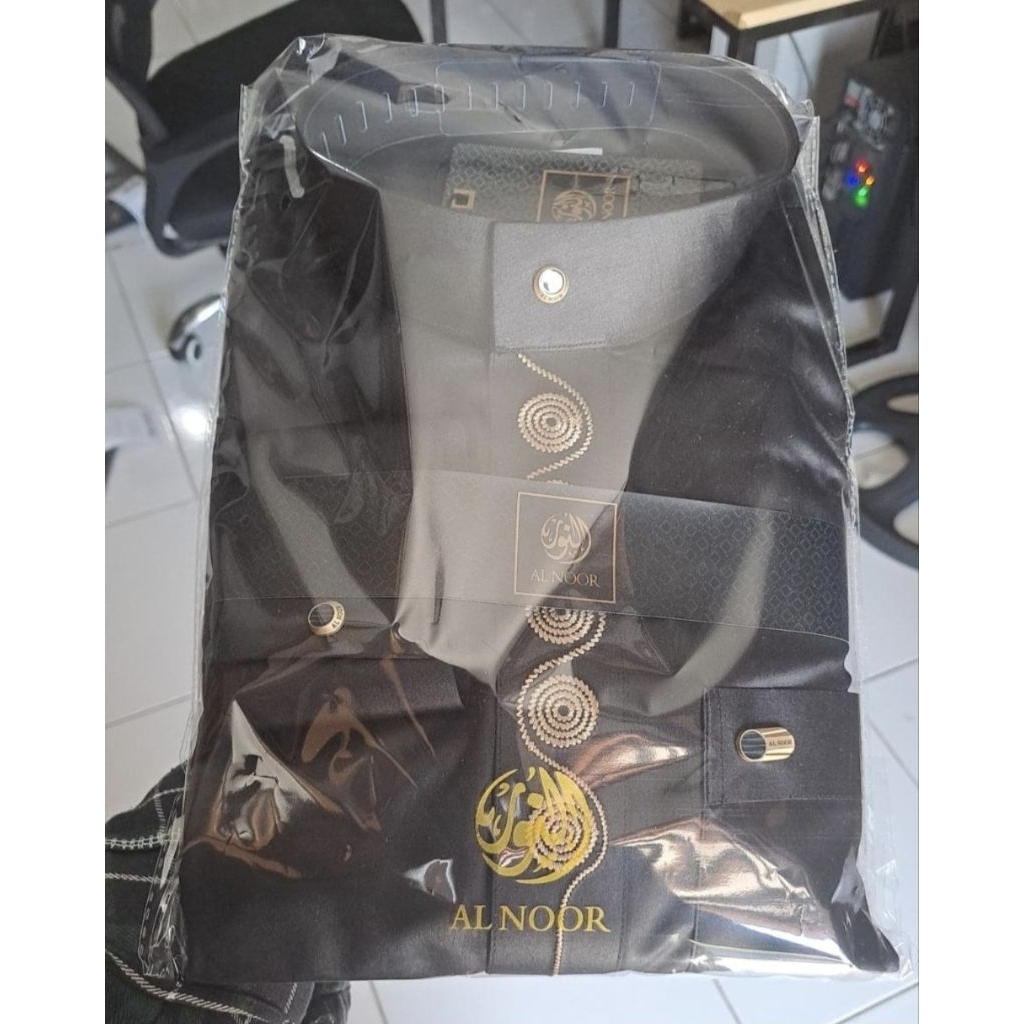JUBAH AL-NOOR BORDIR PREMIUM ALNOOR Exclusive Gamis Baju Pria Muslim Fashion