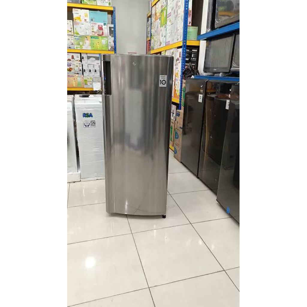 Freezer LG 6 rak smart inverter Freezer es batu LG gn-304sl