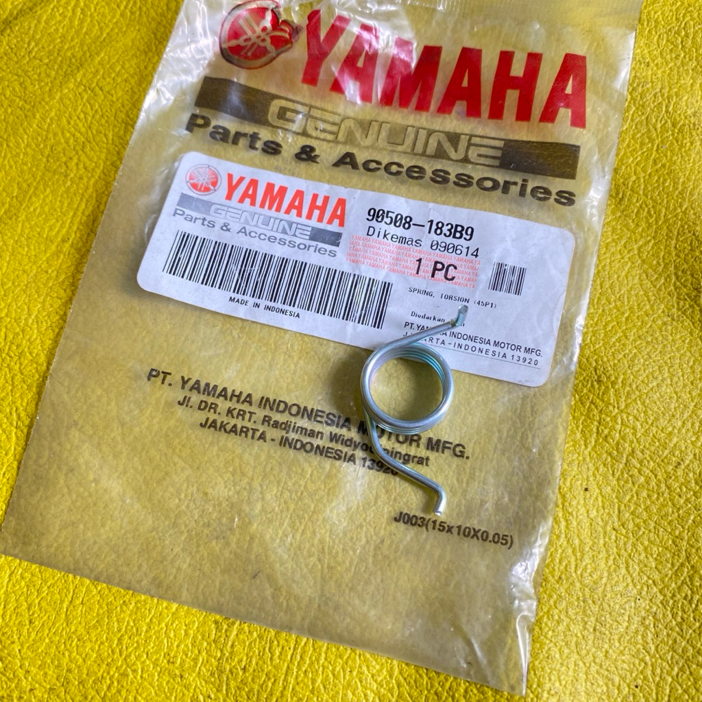 per pir footstep postep depan yamaha Vixion Scorpio Byson original YGP 90508-183B9