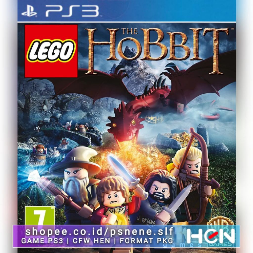 GAME PS3 LEGO THE HOBBIT +COMPLETE DLC