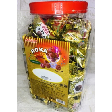 

Roka Apollo Wafer Ball Toples isi 70pcs - Frozen Mart Manado (Frozen Food Manado)