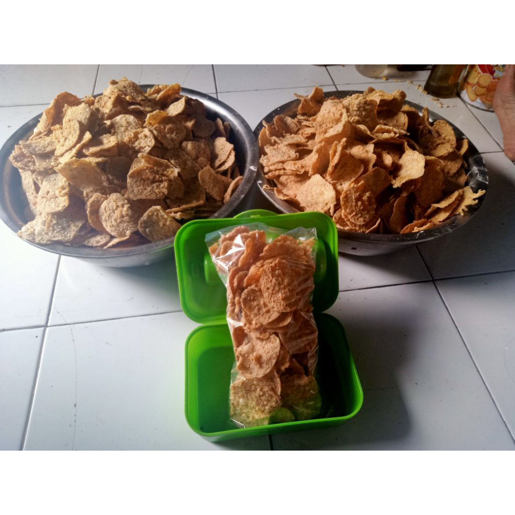 

kripik tempe 500gr gurih dan renyah (original)