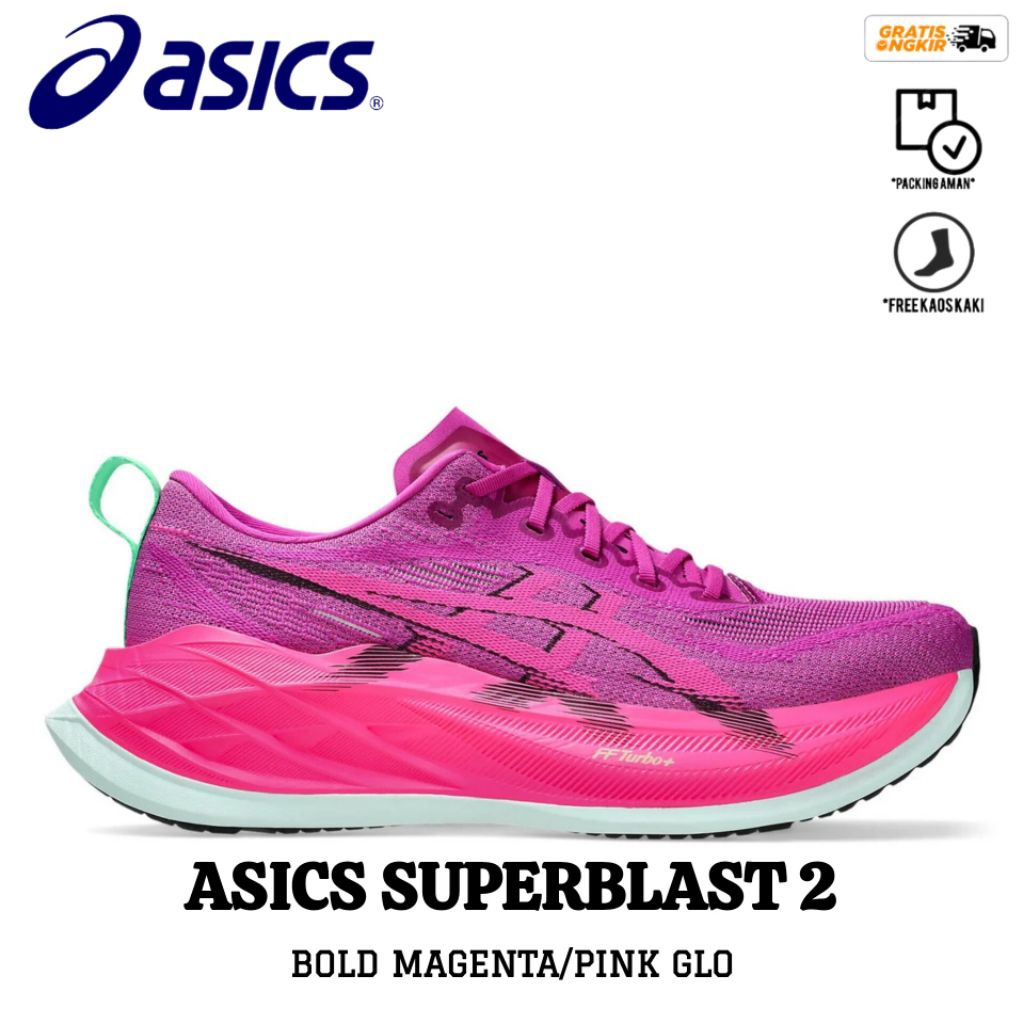 SEPATU RUNNING A5lC55 SUPERBLAST 2 BOLD MAGENTA/PINK GLO