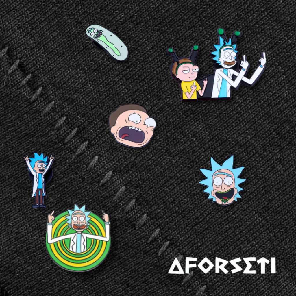 PIN ENAMEL “RM” BROS PIN / BROOCH / PIN COUPLE / PIN AESTHETIC / PIN LUCU / PIN BUTTON / PIN BAND / 