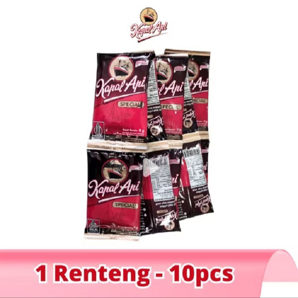 

Kapal Api Special 6gr (Mini) Renteng 10 x 6gr Kopi Kapal Api
