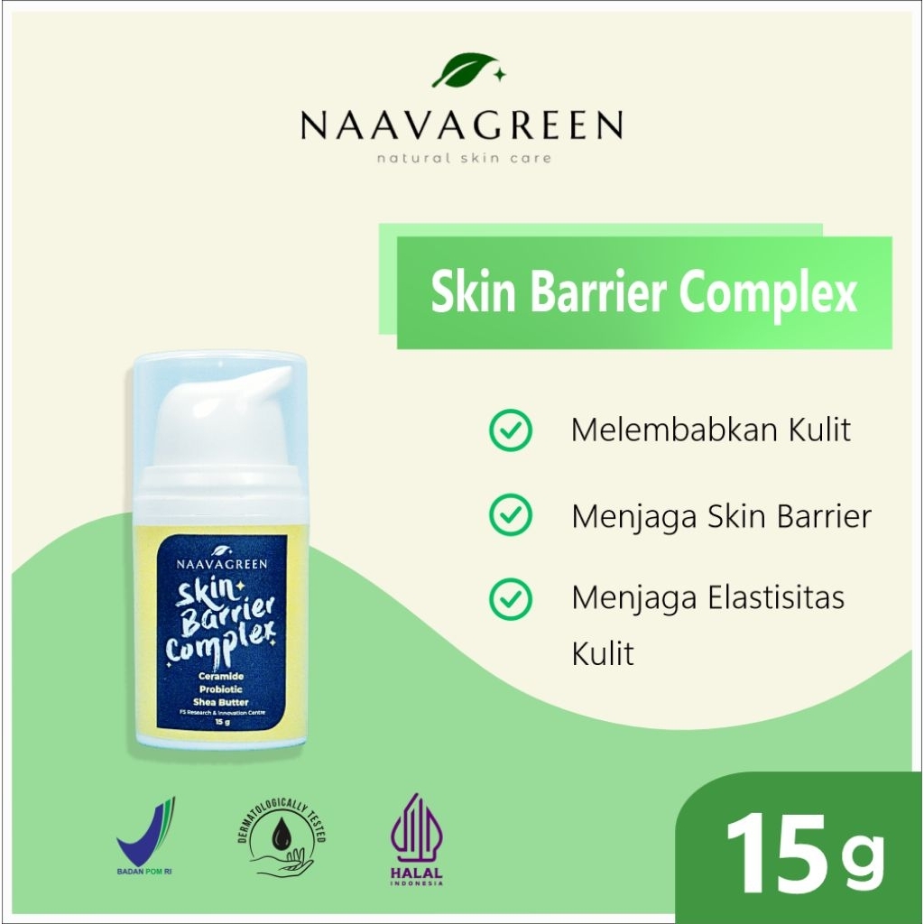 NAAVAGREEN Serum Skin Barrier Complex - Serum Memperbaiki Skin Barie - Serum Melembabkan