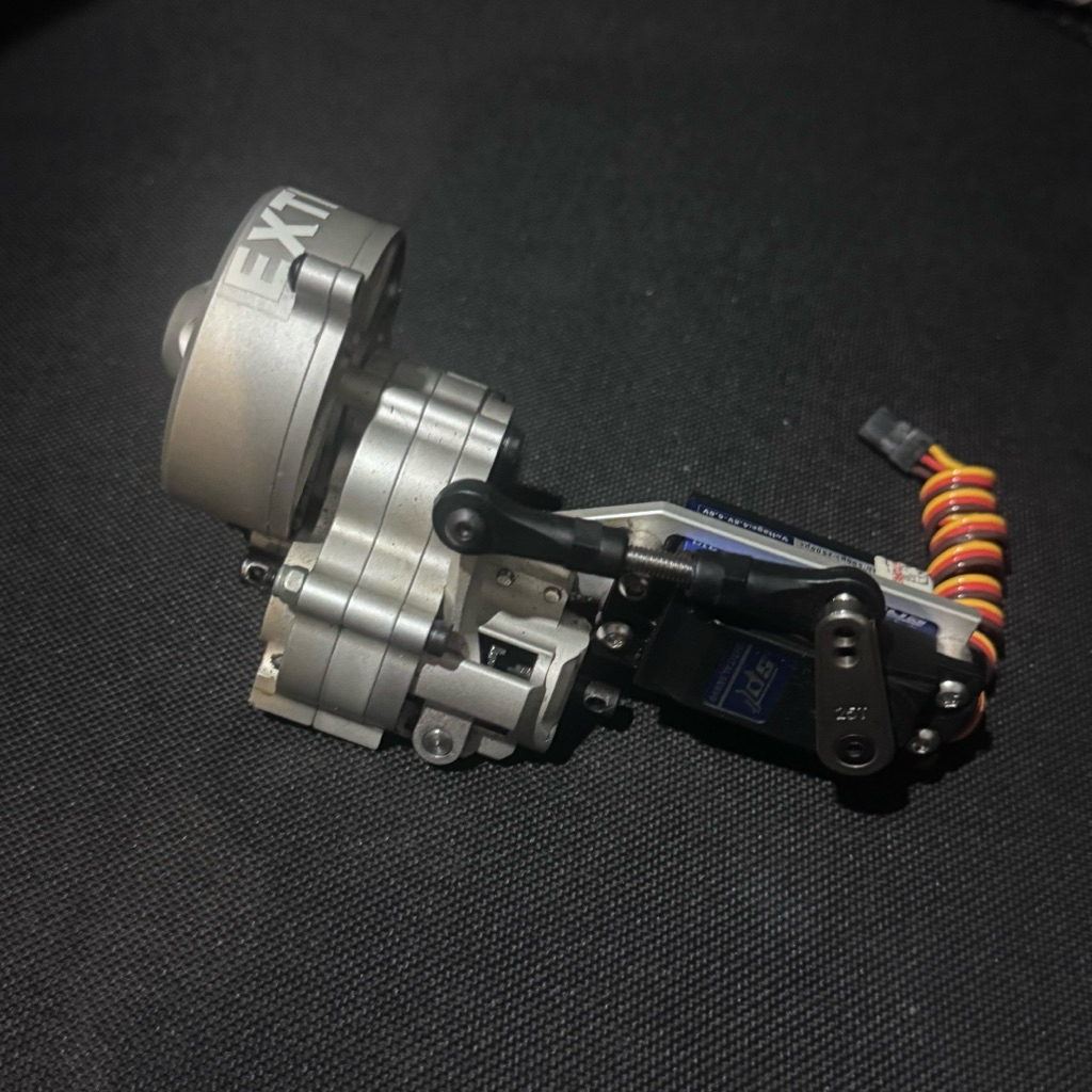 Gearbox CNC Metal Transmission DIG Cutoff 48p 87T SCX10