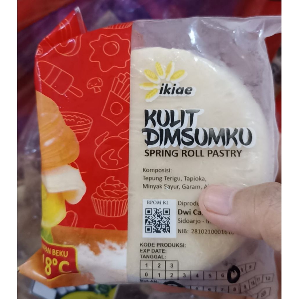 

kulit dimsumku 9 cm