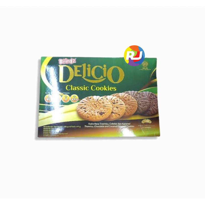 

Choco Mania Bringz DELICIO Clasic Cookies Box - 246gr