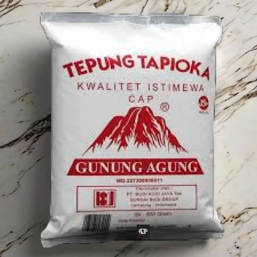

Tepung Tapioka / Sagu Gunung Agung | Repack 1000 gr