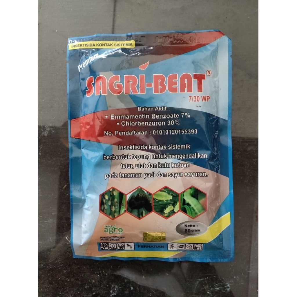 Membasmin Ulat Grayak dan Telurnya, Aphids, Thrips, Liriomyza, Mites | Insektisida SAGRI-BEAT 7/30 W
