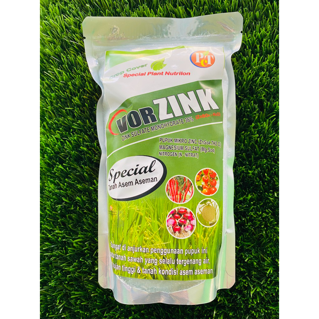 PUPUK VORZINK ZINK SERBUK ZNSO4 || kusus tanah asam asaman