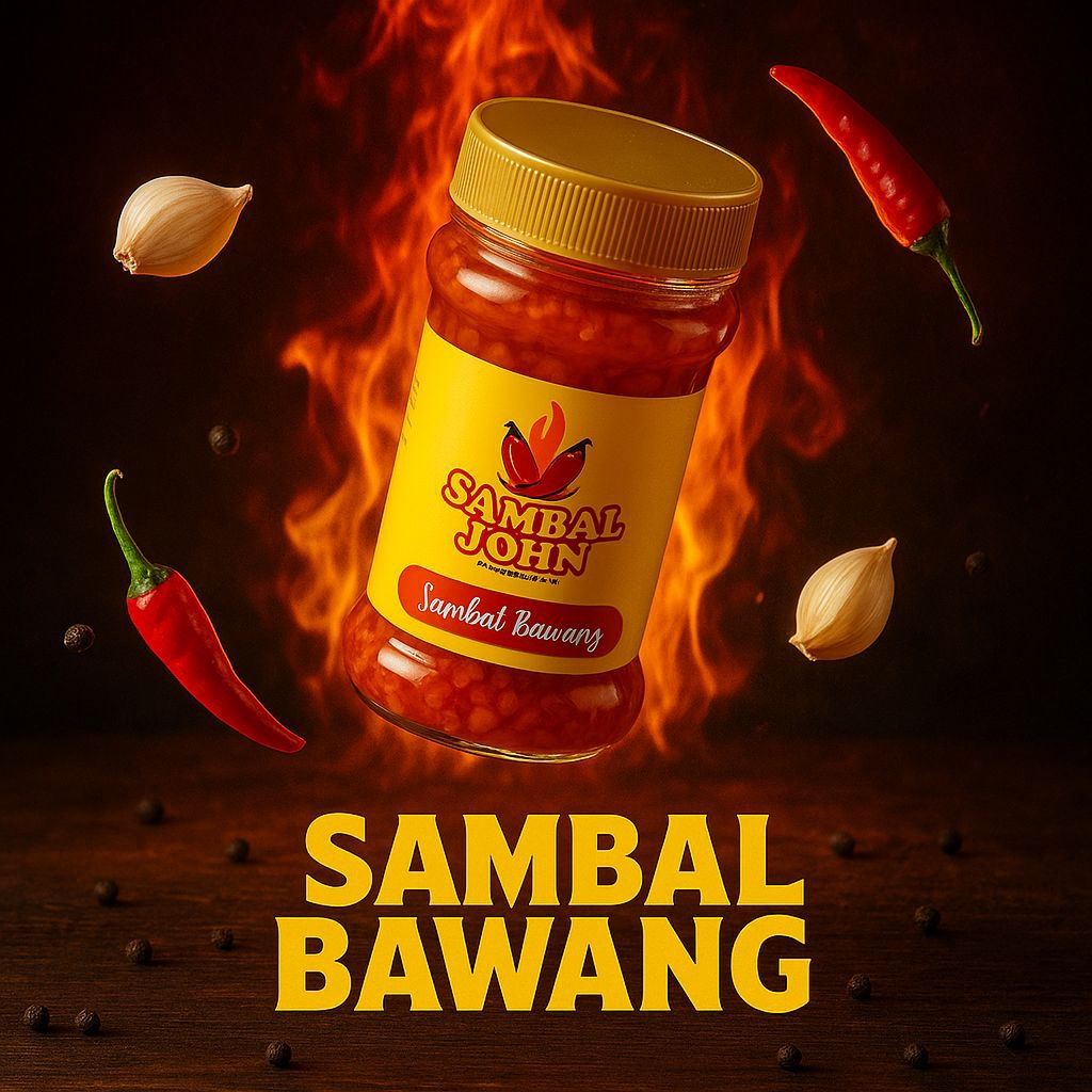 

Sambal Bawang Geprek Pedas Khas Surabaya 140 GR