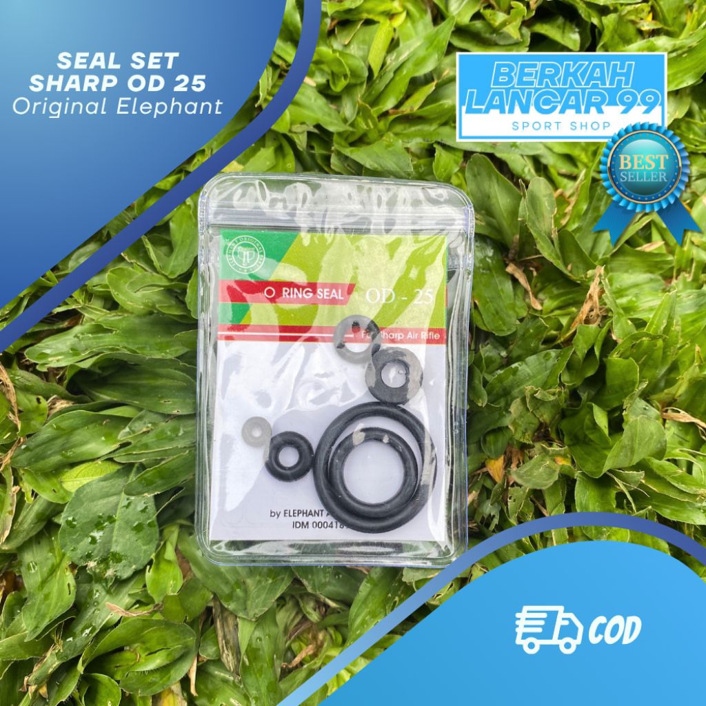 Seal Set Sharp OD 25 - Seal Set Sharp - Seal Set OD25 - Original Elephant