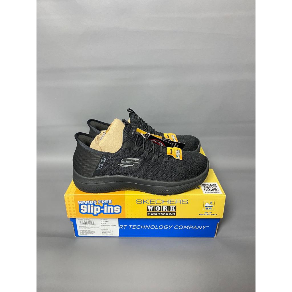 Skechers slip ins work slip resistant Summits black Women 108144/BBK36