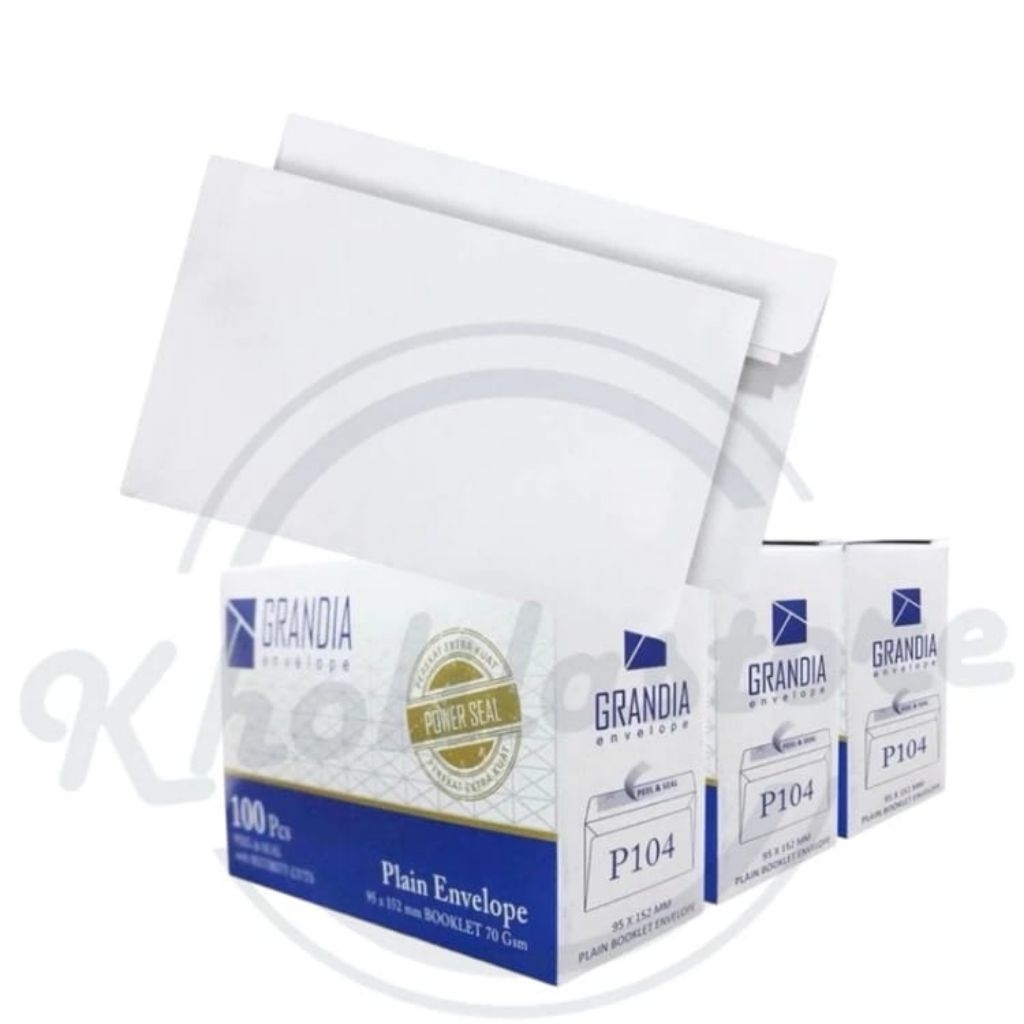 

Amplop Grandia 100pcs Polos Ukuran Sedang - Amplop polos - Amplop Grandia