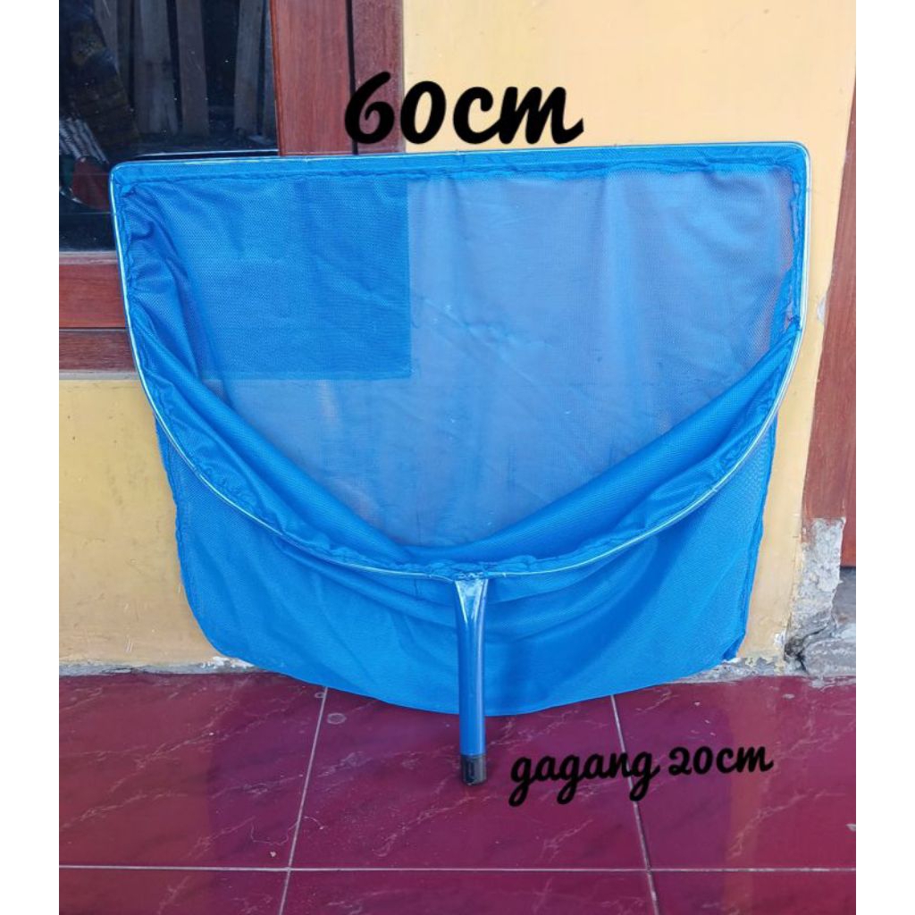 Serok ikan jaring halus.serok ikan halus jumbo.serok ikan setengah lingkaran halus.serok ikan koi.se