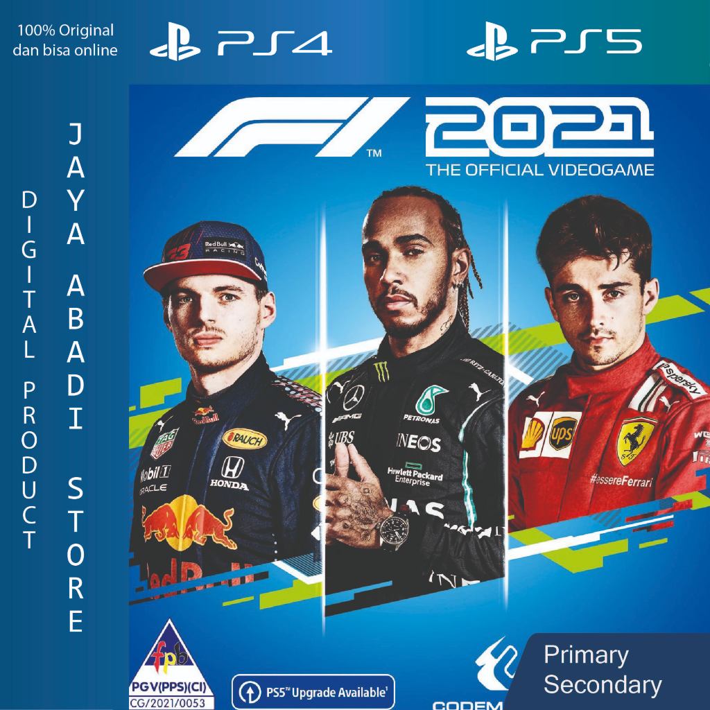 F1 2021 PS4 PS5 Original Game