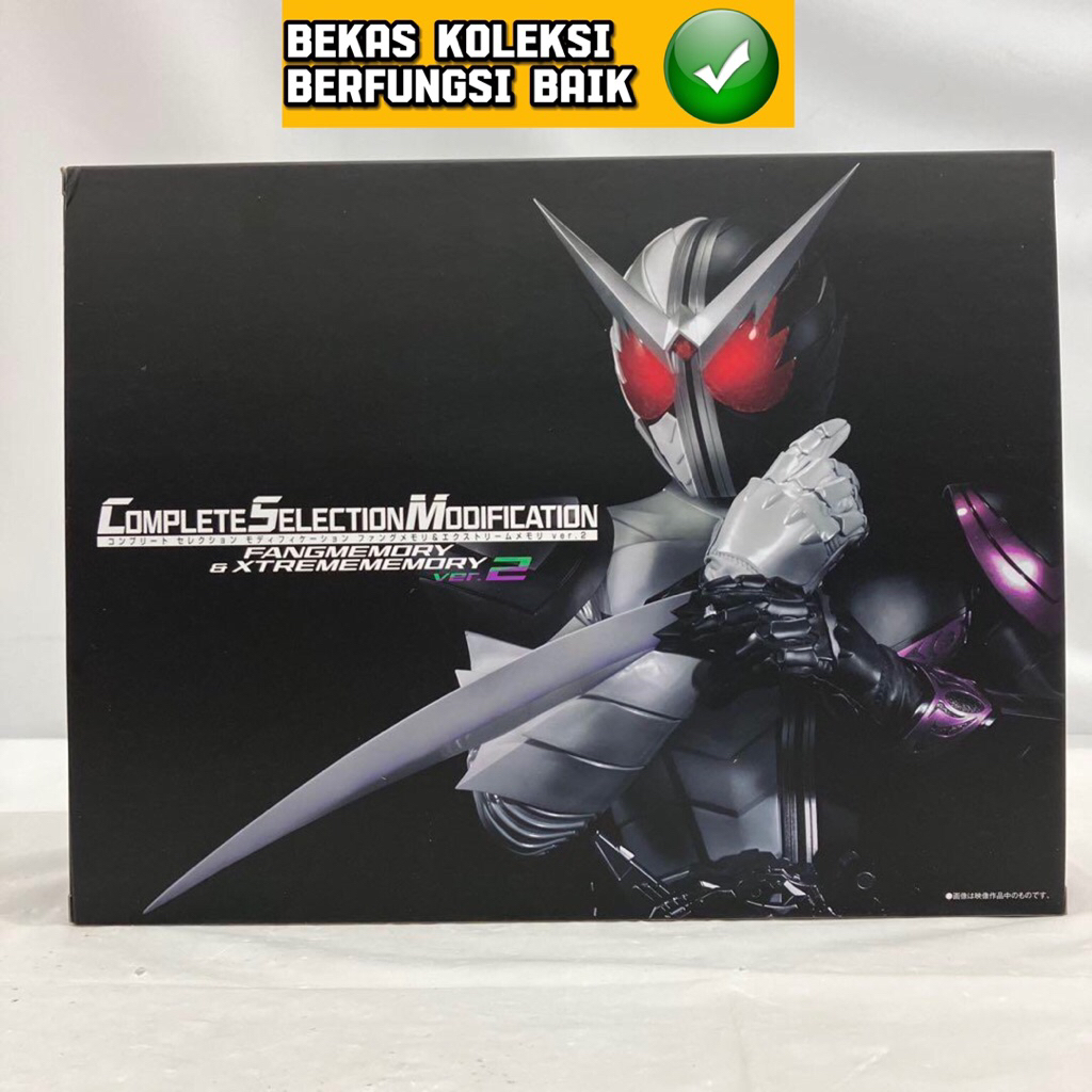 Csm Dx Kamen Rider Double W Fang Set Extreme Memory Ver 2025