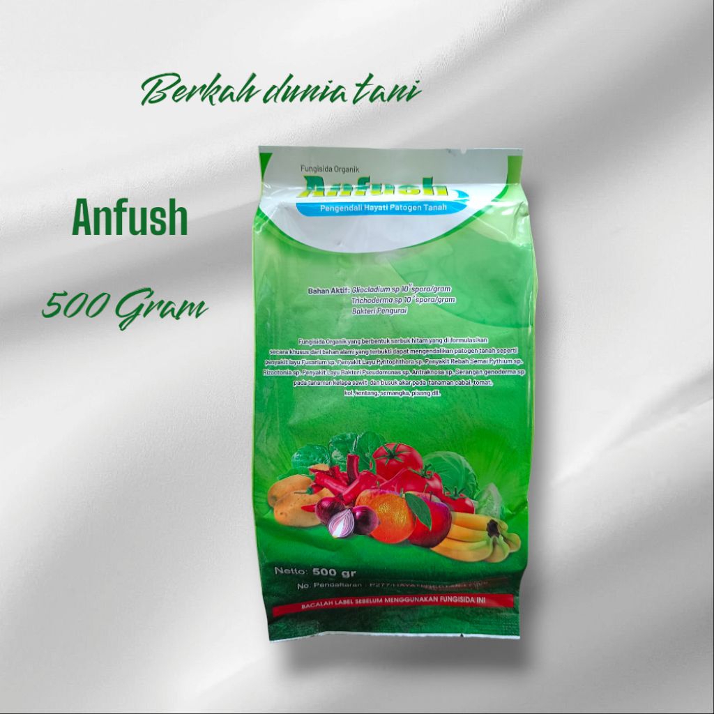 Fungisida Organik Anfush Tricoderma 500 Gram
