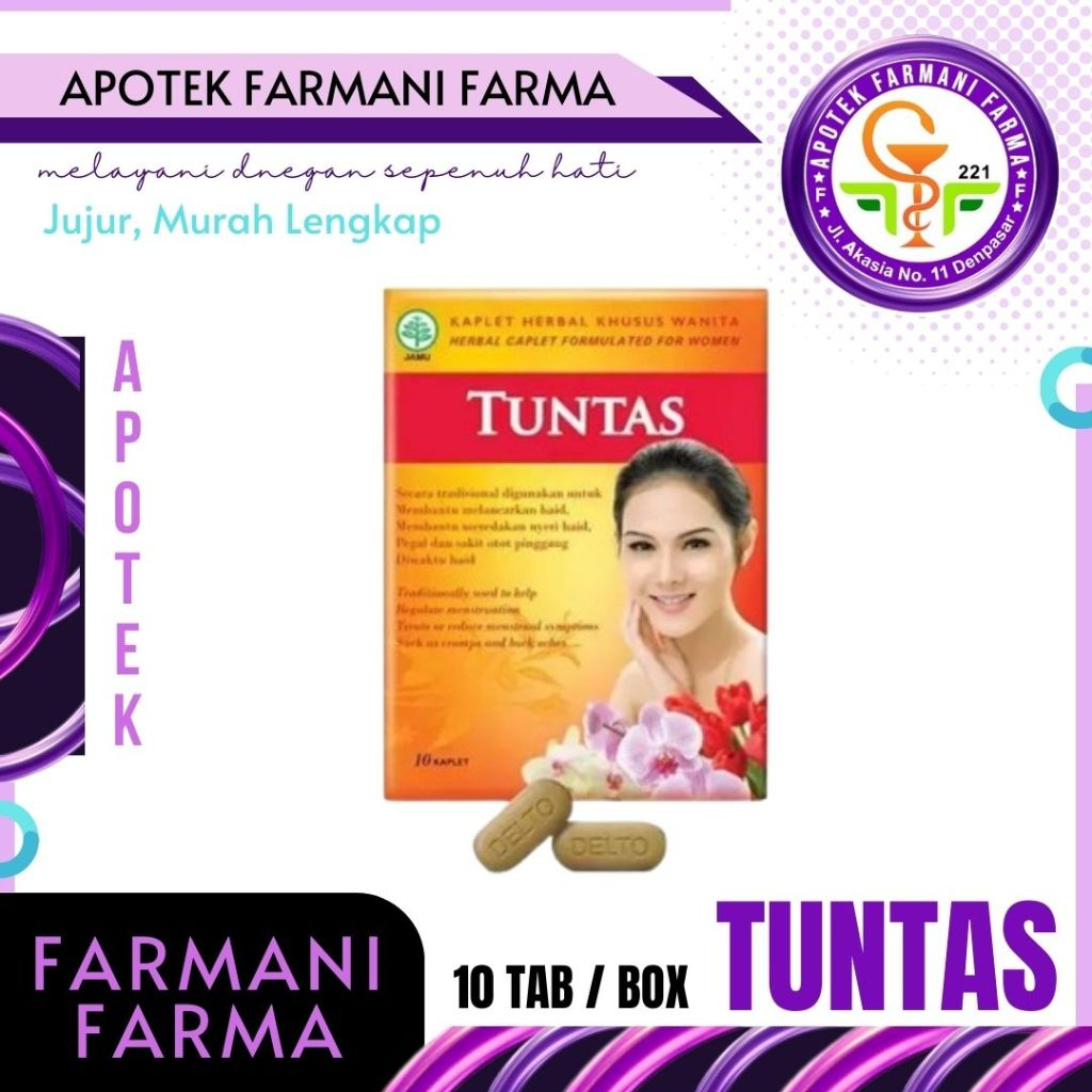 PIL TUNTAS / MELANCARKAN HAID